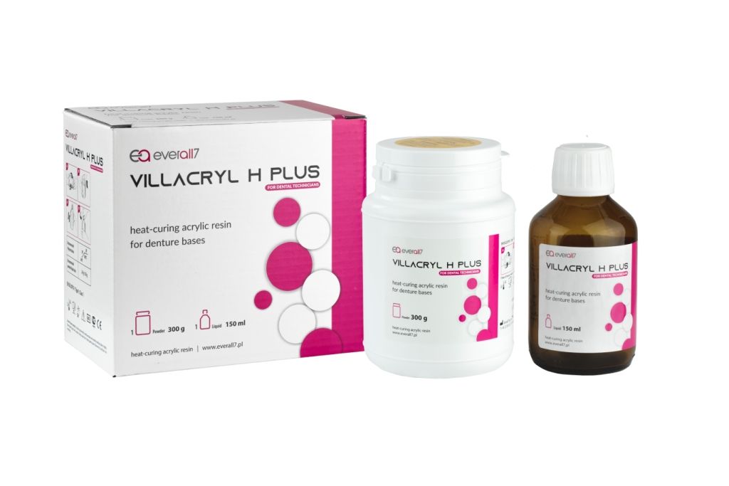 Пластмасса Villacryl H Plus цвет V4, 300г + 150мл Everall7 
