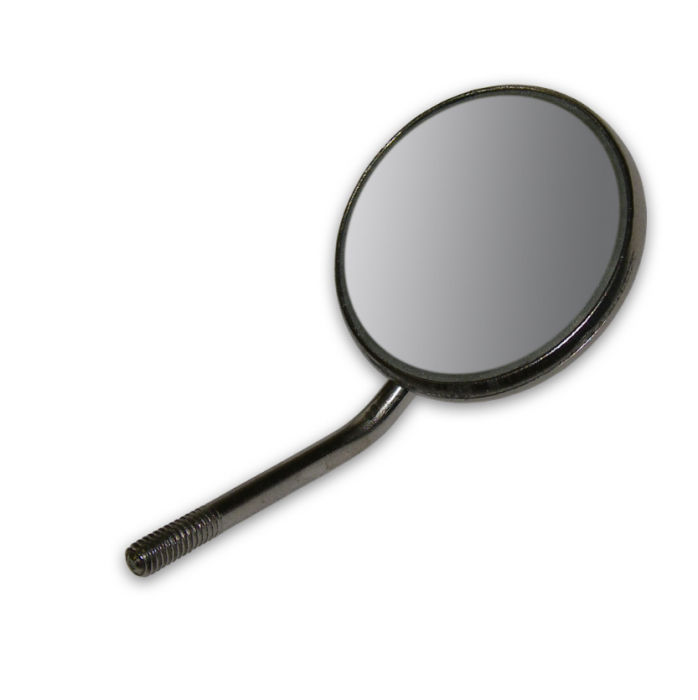 Зеркало Optima, размер 4 (22мм), плоское, устойчивое к царапинам, с покрытием кромки зеркала, уп/12шт